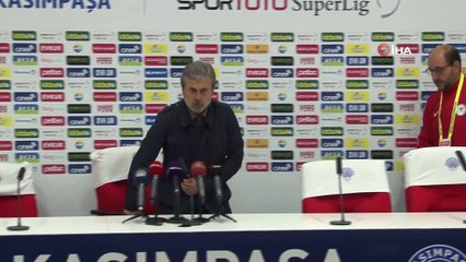 Aykut Kocaman: 'İki takım da kendi oyununu kabul ettirmeye çalıştı'
