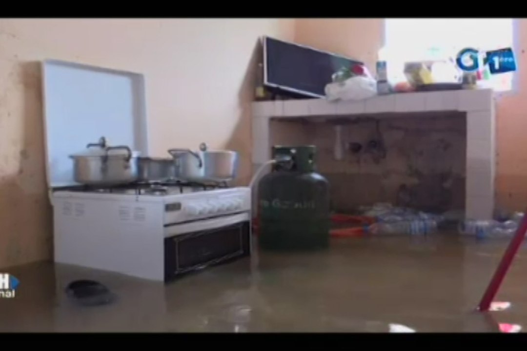 RTG/Intempéries à Libreville - plusieurs ménages dans les eaux