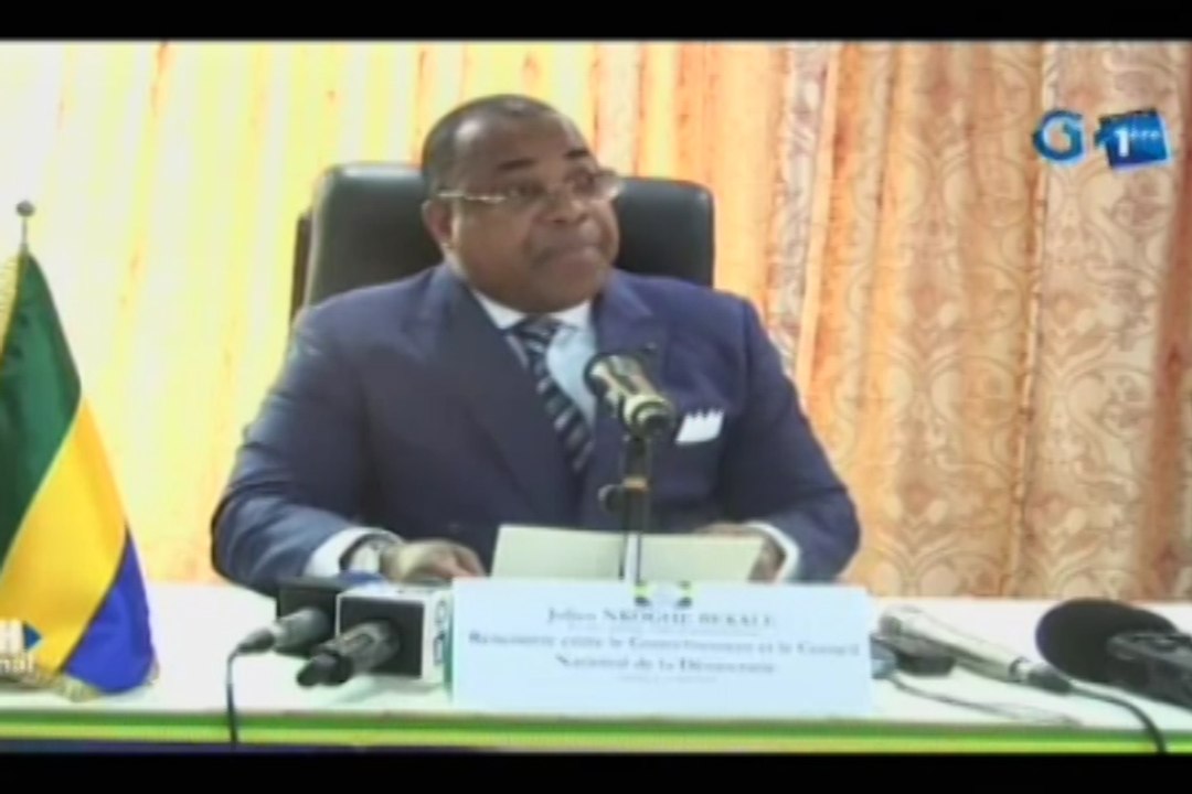 RTG/Rencontre entre le Premier ministre et les membres du conseil nationale de la démocratie