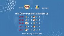 Previa partido entre Rayo B y Getafe B Jornada 38 Tercera División