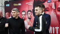 MAIN EVENT! - LIAM SMITH v SAM EGGINGTON **OFFICIAL** HEAD-TO-HEAD @ PRESS CONFERENCE / LIVERPOOL