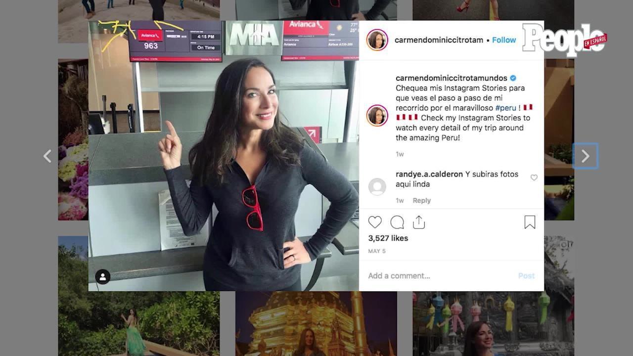 Mira las fotos del viaje de Carmen Dominicci a Perú