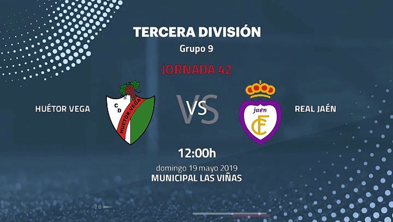 Previa partido entre Huétor Vega y Real Jaén Jornada 42 Tercera División