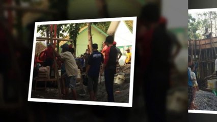 Kerja Bakti Pengecoran Gedung