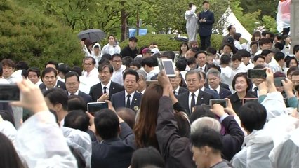 [현장영상] 5·18 기념식에 도착한 문재인 대통령 / YTN