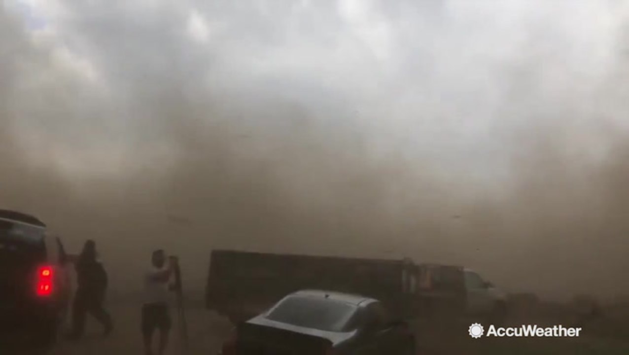 Must see: Tornado literally lands on Reed Timmer while storm chasing
