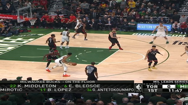 Toronto Raptors at Milwaukee Bucks Raw Recap