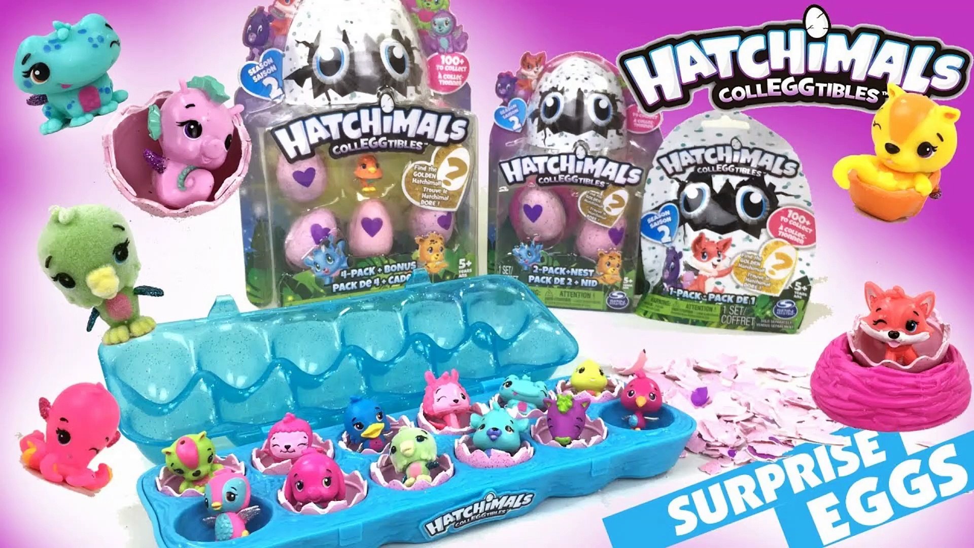 Hatchimals Colleggtibles 12 Pack Egg Carton Season 2 