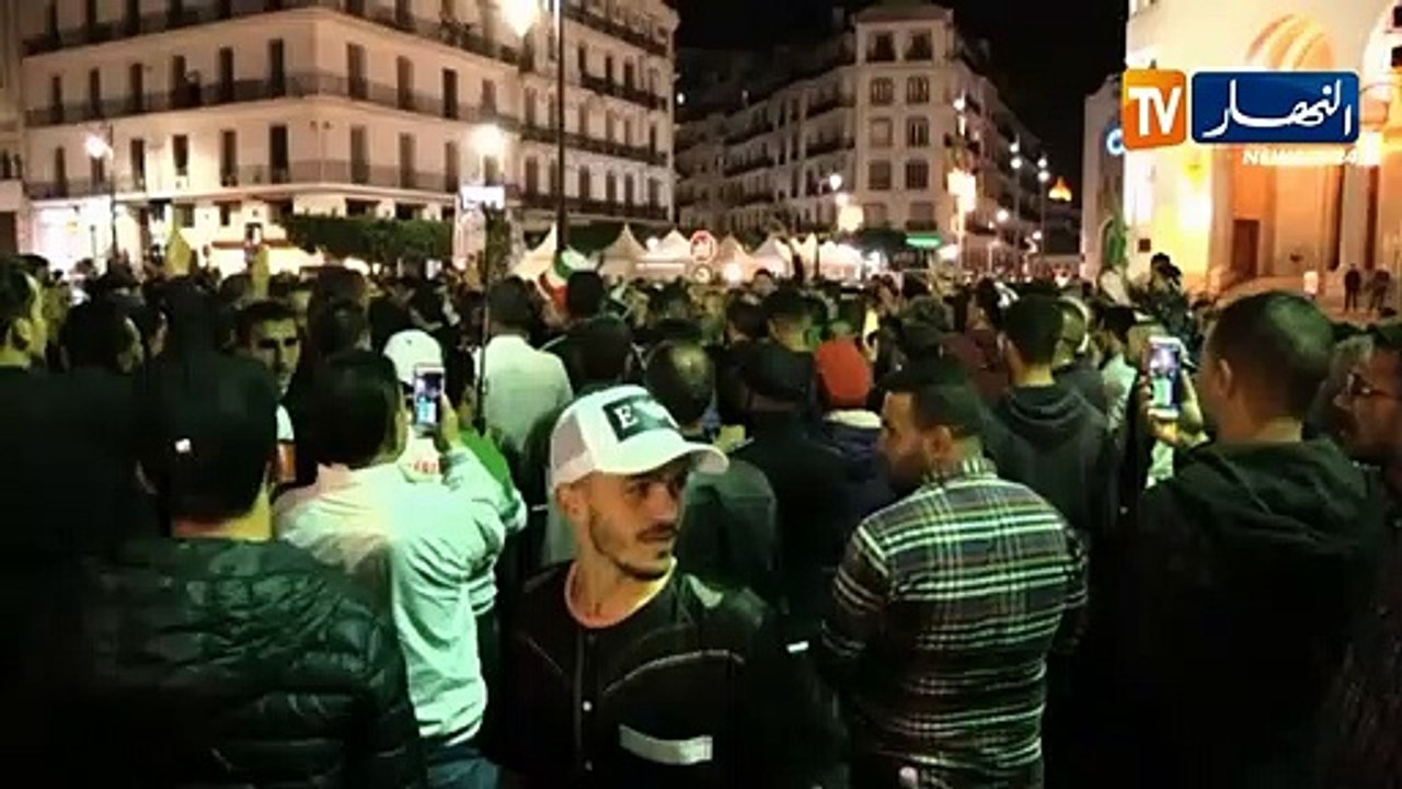 العاصمة: خروج العشرات من المتظاهرين بعد الإفطار دعما للحراك الشعبي