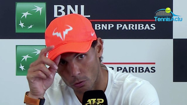 ATP - Rome 2019 - Rafael Nadal est en demies contre Stefanos Tsitsipas et très heureux !