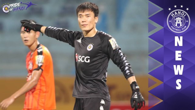 Bùi Tiến Dũng lấy lại sự tự tin bằng pha cản phá bóng xuất thần | HANOI FC