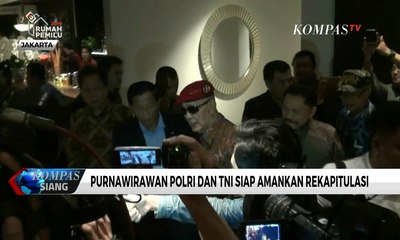 Purnawirawan Polri dan TNI Siap Amankan Rekapitulasi