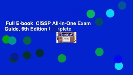 Full E-book  CISSP All-in-One Exam Guide, 6th Edition Complete
