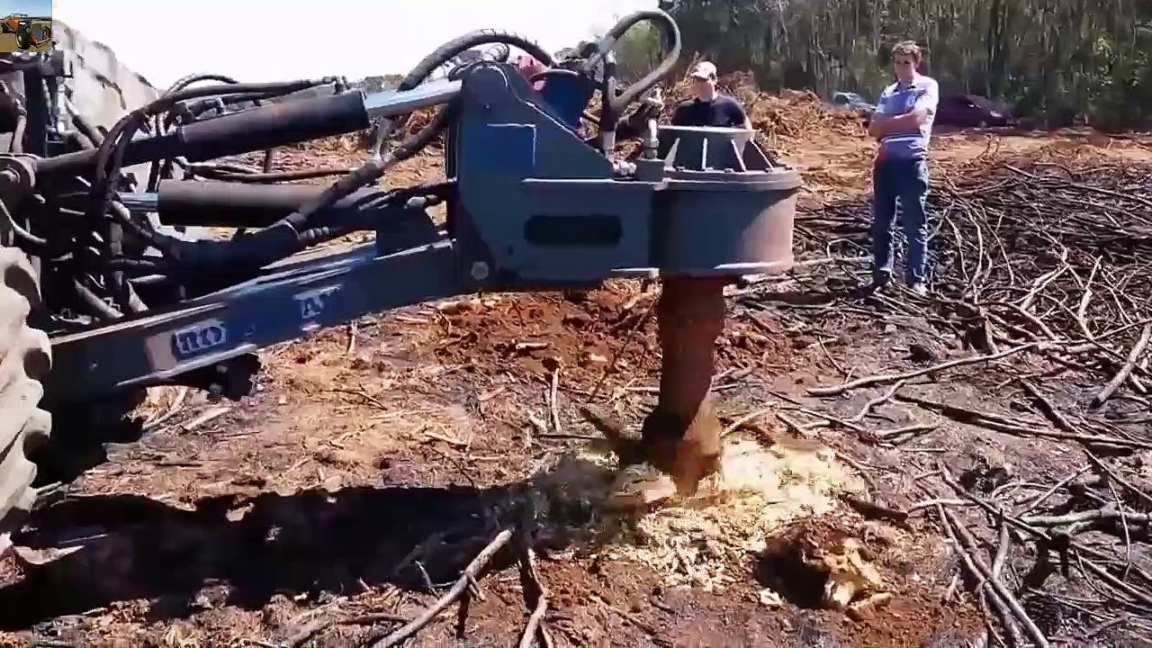 Hug Mega Machines!!...Extreme Bulldozer Forest Clearance Equipment Look So Seriously(1)