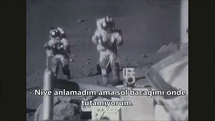 AY da Kameraya Yakalanan  Uzaylı Yaratık !
