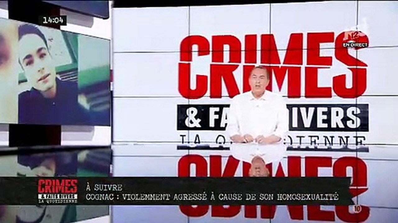 Victimes d'homophobies dans leur ville respectives, ces deux jeunes ont le courage de témoigner en direct dans "Crimes et Faits divers" sur NRJ12