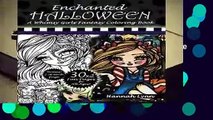 Full E-book  Enchanted Halloween: A Whimsy Girls Fantasy Coloring Book Complete