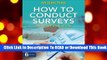 Full E-book How to Conduct Surveys: A Step-By-Step Guide  For Online