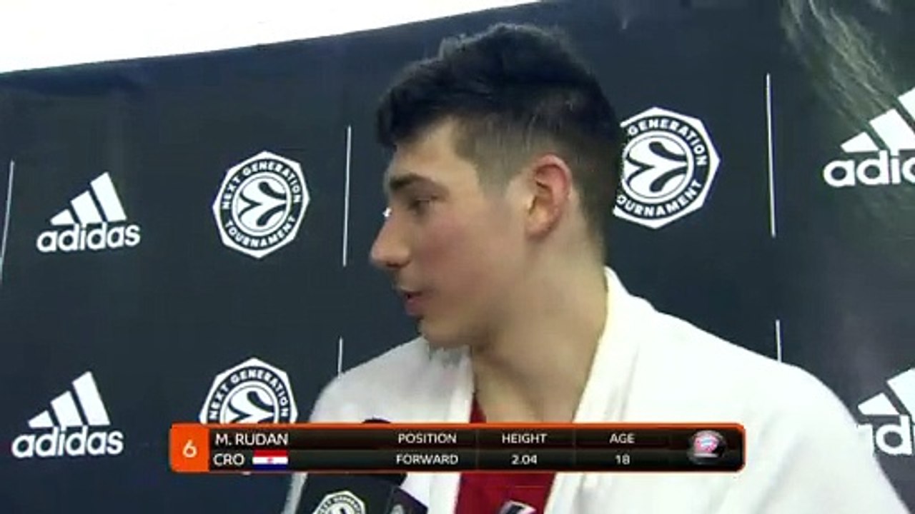 EB ANGT Finals Game 3 Interview: Matej Rudan, U18 FC Bayern Munich