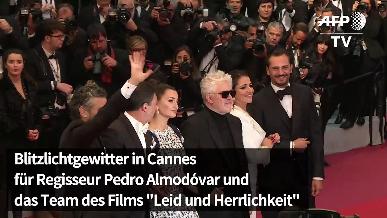 Cruz, Banderas und Almodóvar im Blitzlichtgewitter in Cannes