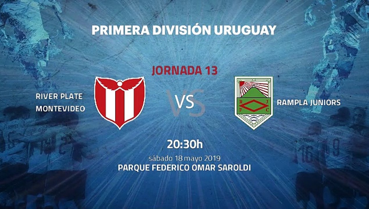 Previa partido entre River Plate Montevideo y Rampla Juniors Jornada 13 Apertura Uruguay