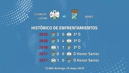 Previa partido entre Ciudad de Lucena y Xerez Jornada 42 Tercera División