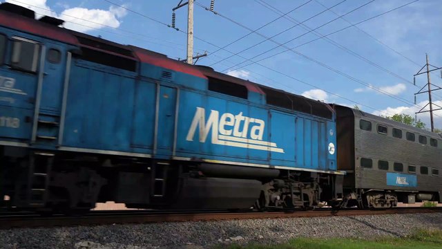 Metra Train Railfanning
