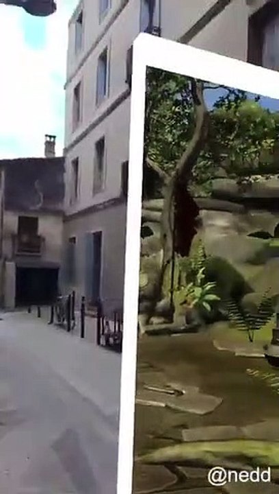 Porte en réalité augmenté