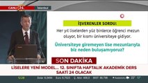 Milli Eğitim Bakanı Ziya Selçuk konuşma yapıyor