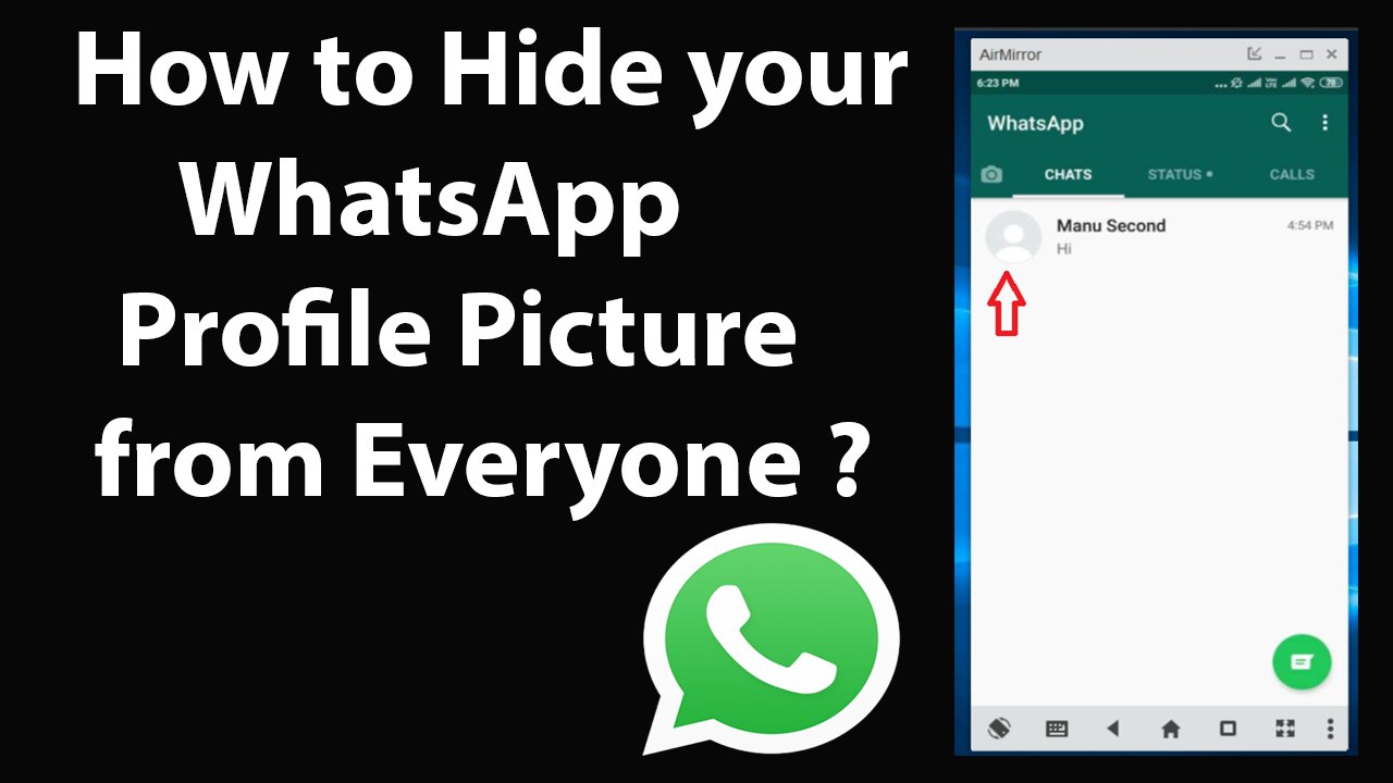 How to Remove Profile Picture on WhatsApp 