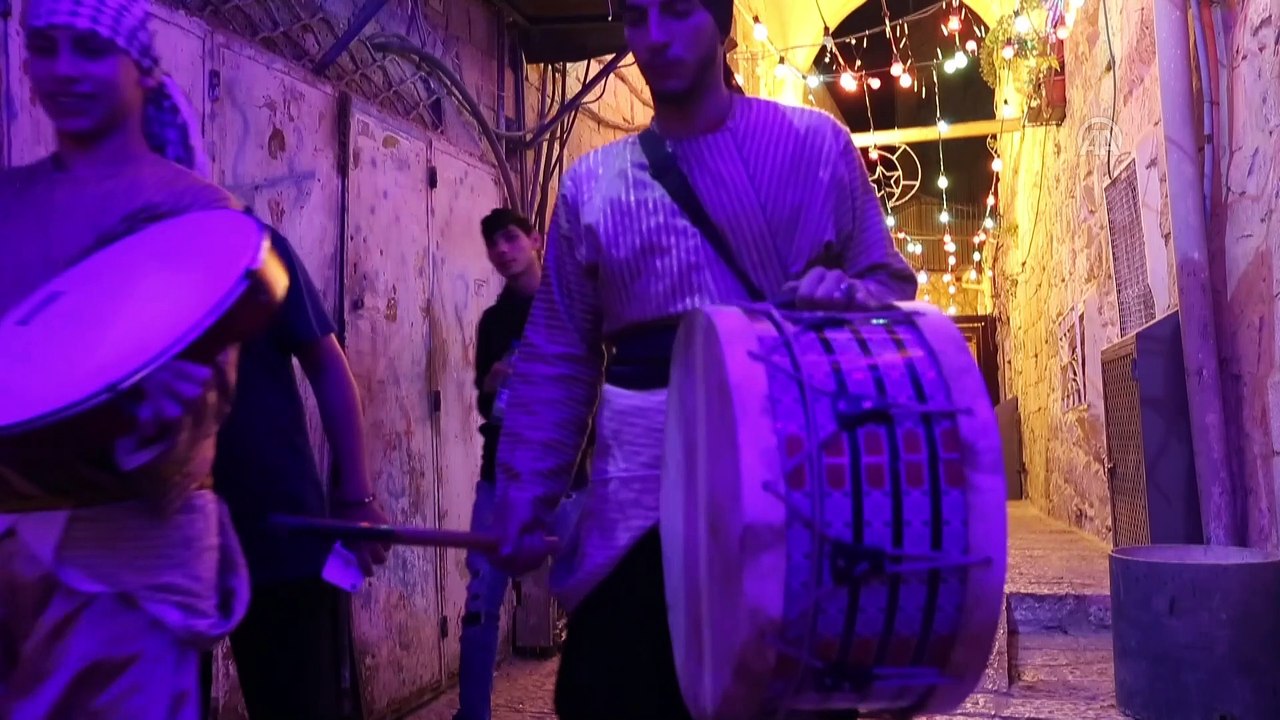 Baskılara rağmen Doğu Kudüs’te ramazan davulu geleneği yaşatılıyor - KUDÜS