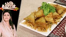 Chowmein Samosa Recipe by Chef Samina Jalil 17 May 2019