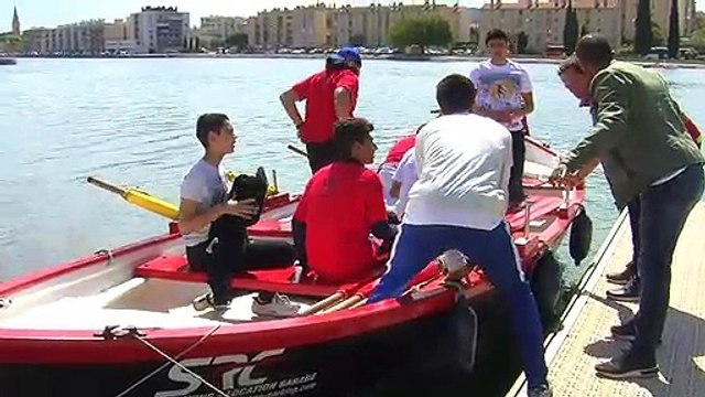 SDJ Martigues: un défi rames avec des jeunes martégaux