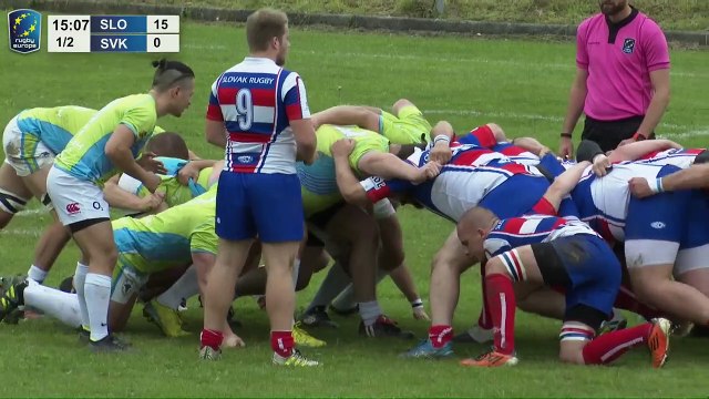 REPLAY SLOVENIA / SLOVAKIA - RUGBY EUROPE CONFERENCE 2 SOUTH 2018/2019
