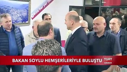 Bakan Soylu Hemşerileriyle Buluştu