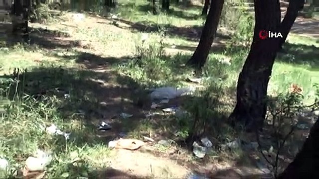 Aydos Ormanı'nı Piknikçiler Çöplüğe Çevirdi