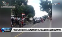 Viral, Emak-Emak Tidur di Jalan Hadang Mobil Jokowi