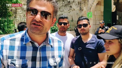 Kudüs'te gözaltına alınan Türk asıllı milletvekili TRT Haber'e konuştu