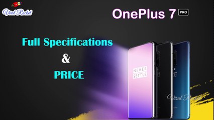 OnePlus 7 Pro Full Specifications | Tech News || OnePlus 7 Pro first look, features | Viral Rocket