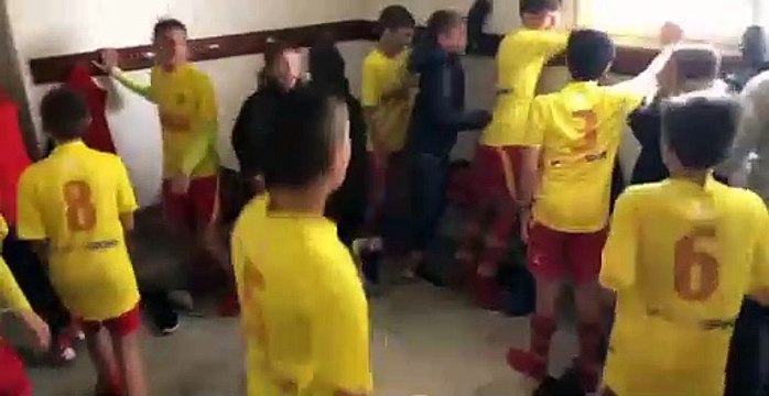 LE CRI DE JOIE DE NOS U13 APRES LEUR VICTOIRE