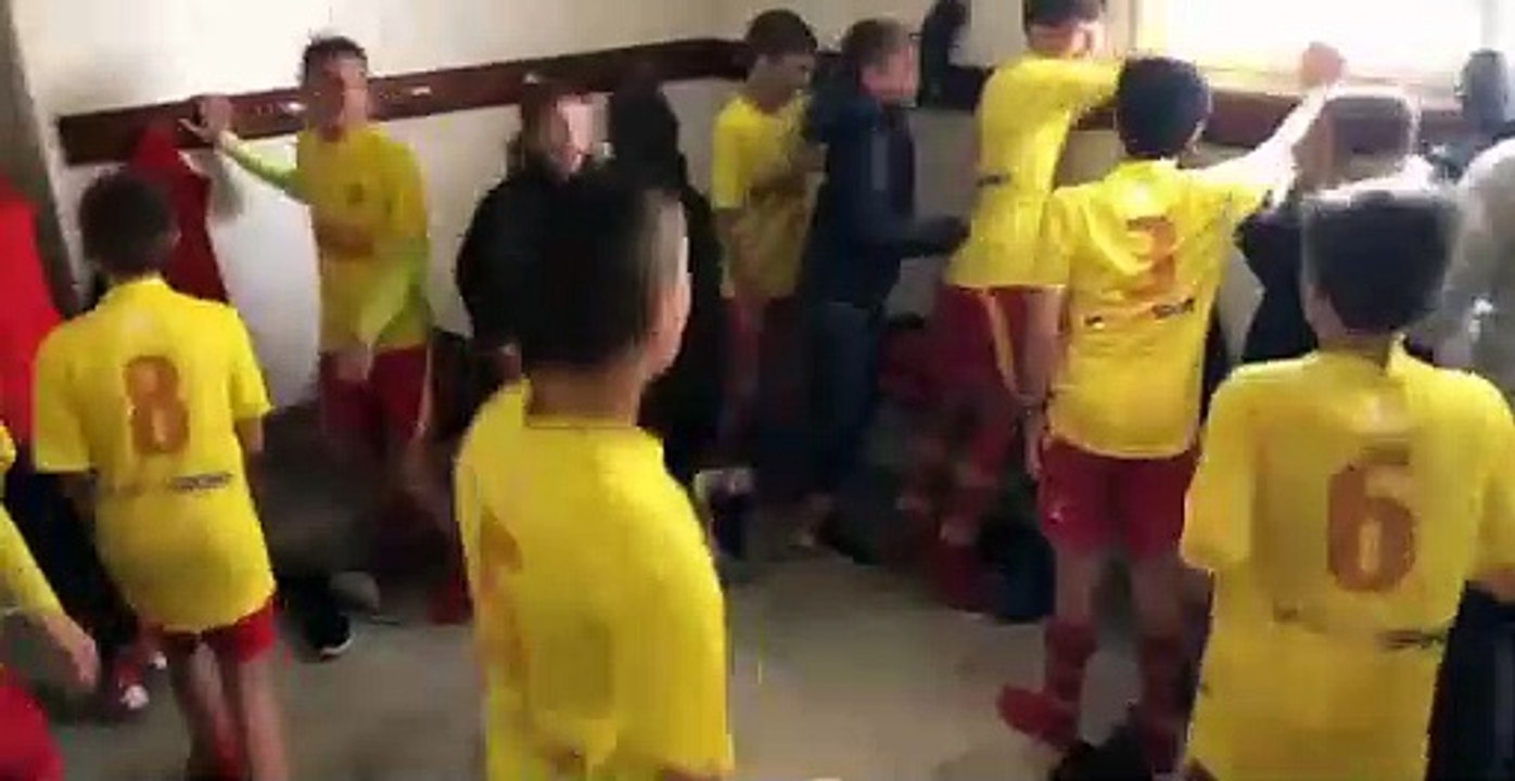 LE CRI DE JOIE DE NOS U13 APRES LEUR VICTOIRE