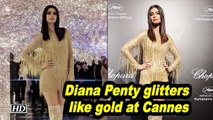 Diana Penty glitters like gold at Cannes