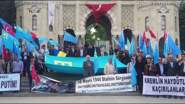Kırım Tatar Türkleri sürgünün 75. Yılı - İSTANBUL