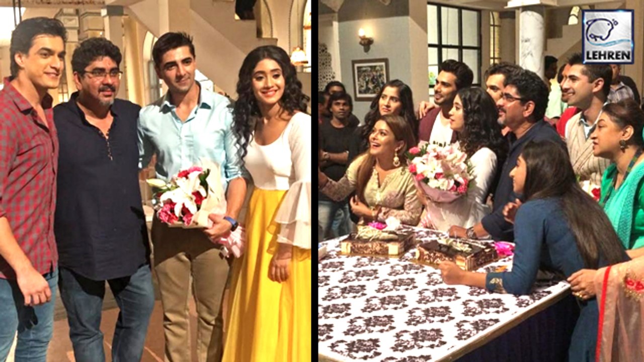 Shivangi Joshi Cake Citting On The Set Of Yeh Rishta Kya Kehlata Hai