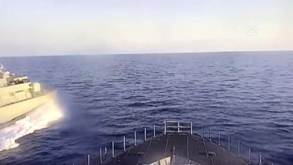 Yunan Hücumbotunun Tacizi Görüntülendi