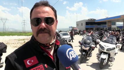 Motorculardan '19 Mayıs Ata'ya Saygı Sürüşü' - ÇORUM