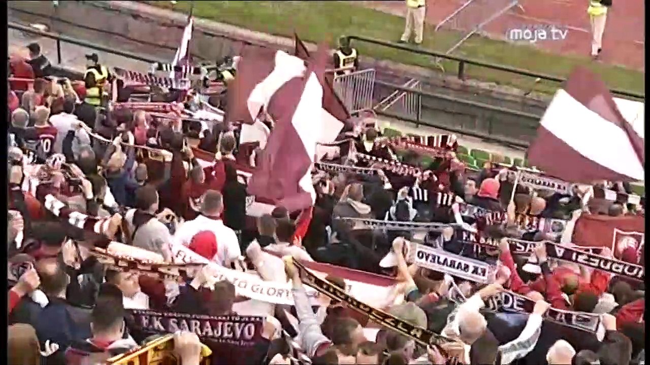 FK Sarajevo - FK Zvijezda 09 - Himna FK Sarajeva Mi smo divovi