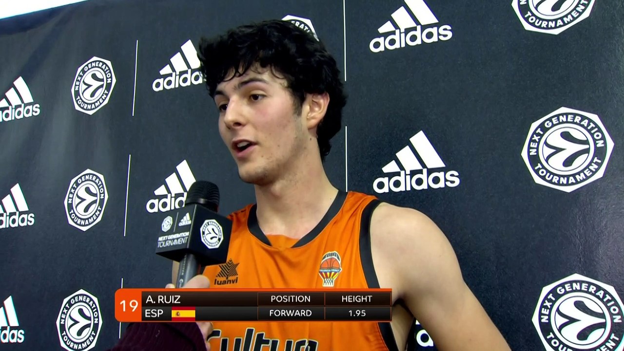 EB ANGT Finals Game 3 Interview: Alejandro Ruiz, U18 Valencia Basket