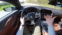 BMW 8 Series 2019 840d xDrive REVIEW POV Test Drive on AUTOBAHN & ROAD by AutoTopNL