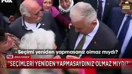 Vatandaştan Binali Yıldırım'a; ''Size yakışmadı''
